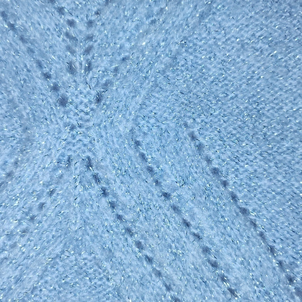 Talbots Knit Sweater blue sparkly size extra small - Picture 4 of 7